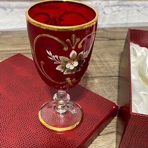 Murano Scarlet Textured Box